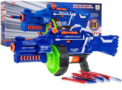 Picture of Žaislinis automatinis šautuvas - Blaze Shoot, mėlynas