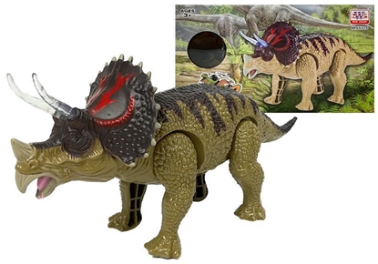 Изображение Žaislinis dinozauras Triceratopas, žalias