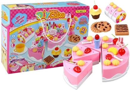 Picture of Žaislinis gimtadienio tortas su priedais