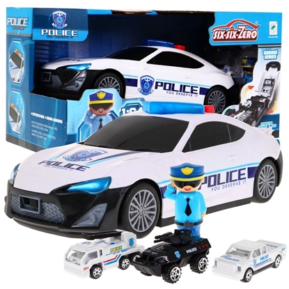 Picture of Žaislinis lankstomas policijos automobilis