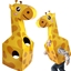Attēls no Žirafos kostiumas vaikams iš kartono DIY