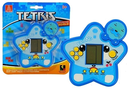Изображение Žvaigždės formos žaidimas “Tetris”, mėlynas