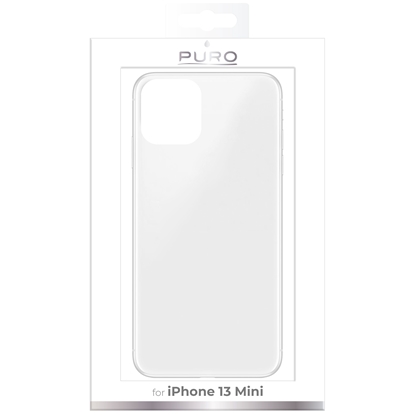 Picture of Dėkliukas PURO Ultra-Slim,  skirtas iPhone  13 mini 5.4", skaidrus / IPC135403NUDETR
