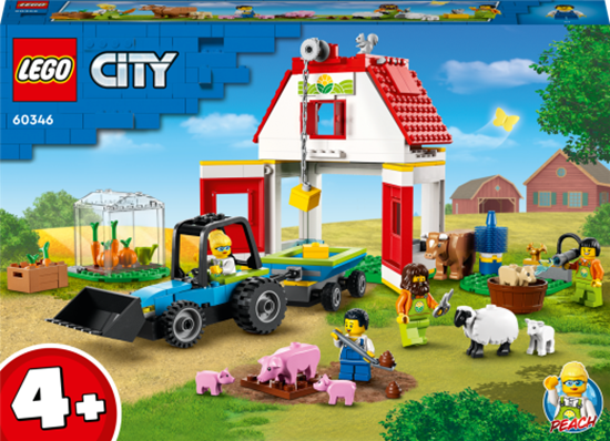 Picture of Konstruktorius LEGO City Farm Tvartas ir ūkio gyvūnai 60346