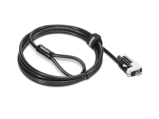 Picture of Lenovo 4XE1F30277 cable lock Black 1.8 m