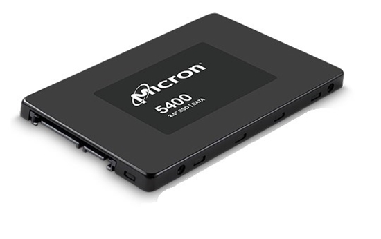 Picture of SSD Micron 5400 MAX 3.84TB SATA 2.5" MTFDDAK3T8TGB-1BC1ZABYYR (DWPD 3.4)