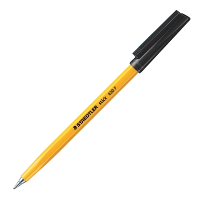 Attēls no Lodīšu pildspalva STAEDTLER STICK 430F 0.7mm melna