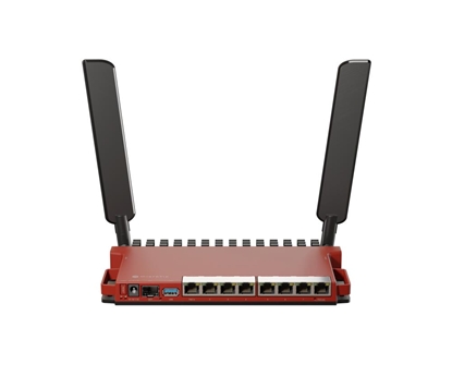 Attēls no Wireless Router|MIKROTIK|Wireless Router|Wi-Fi 6|IEEE 802.11ax|USB 3.0|8x10/100/1000M|1xSPF|Number of antennas 2|L009UIGS-2HAXD-IN