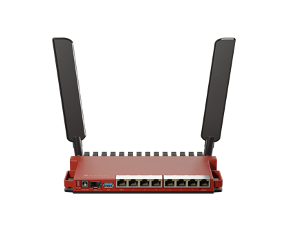 Изображение Wireless Router|MIKROTIK|Wireless Router|Wi-Fi 6|IEEE 802.11ax|USB 3.0|8x10/100/1000M|1xSPF|Number of antennas 2|L009UIGS-2HAXD-IN