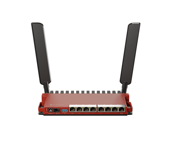 Picture of Wireless Router|MIKROTIK|Wireless Router|Wi-Fi 6|IEEE 802.11ax|USB 3.0|8x10/100/1000M|1xSPF|Number of antennas 2|L009UIGS-2HAXD-IN