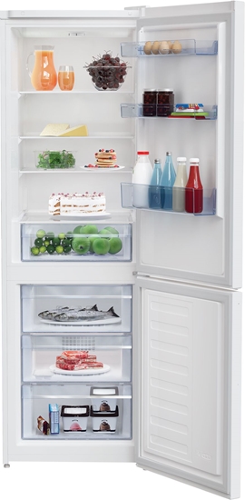 Изображение Beko RCSA366K40WN fridge-freezer Freestanding 343 L E White