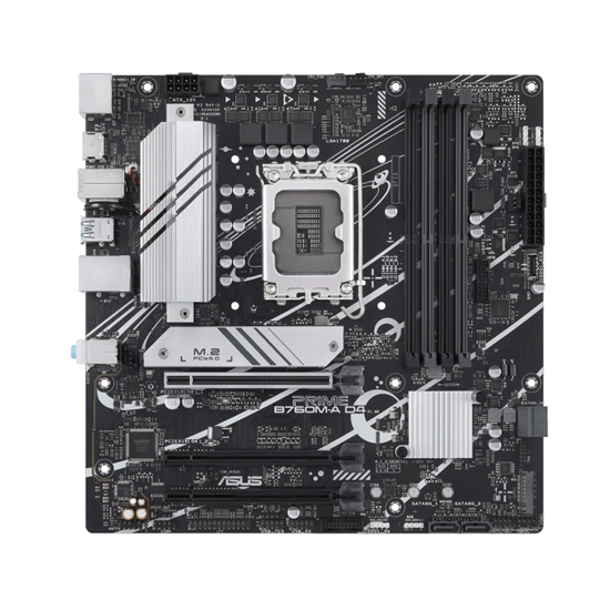 Picture of ASUS PRIME B760M-A D4-CSM Intel B760 LGA 1700 micro ATX