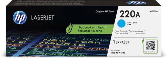 Picture of HP Toner W 2201 A cyan No. 220 A