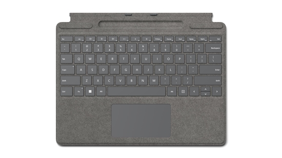 Изображение Microsoft Surface Pro Signature Keyboard Platinum Microsoft Cover port QWERTY English