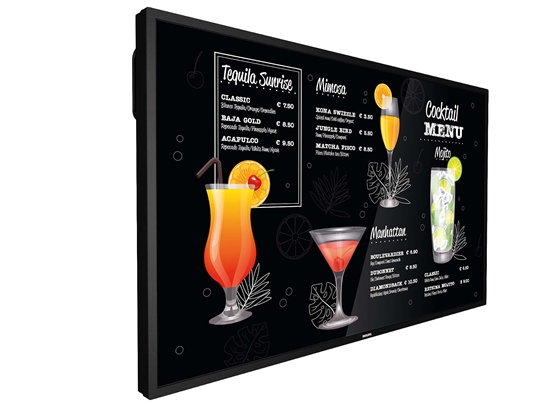 Picture of Philips Signage Solutions P-Line Digital signage flat panel 139.7 cm (55") VA 750 cd/m² 4K Ultra HD Black