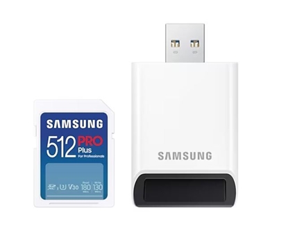 Изображение Samsung PRO Plus MB-SD512SB/WW memory card 512 GB SDXC UHS-I