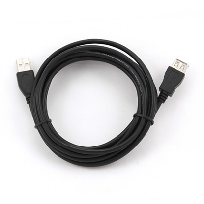 Attēls no USB 2.0 A-plug A-socket 3m cable Cablexpert
