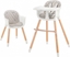 Изображение KinderKraft Krzeseko do karmienia Sienna 2w1, szare (KKSIENGRY0000)