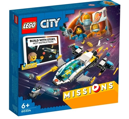 Attēls no LEGO City 60354        Mars Spacecraft Exploration Missions