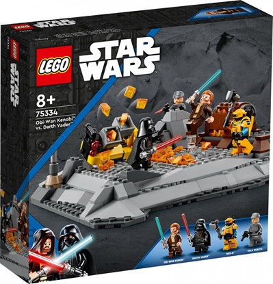 Изображение Konstruktorius LEGO Star Wars Obi-Wan Kenobi prieš Darth Vader 75334