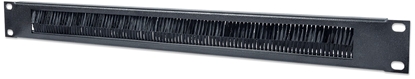 Изображение Intellinet 19" Cable Entry Panel, 1U, with Brush Insert, Black