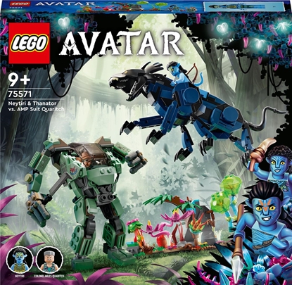 Attēls no LEGO Avatar 75571   Neytiri & Thanator vs Quaritch in the MPA