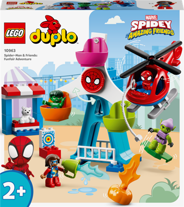Picture of Konstruktorius LEGO Duplo Super Heroes Žmogus voras ir draugai: atrakcionų nuotykiai 10963