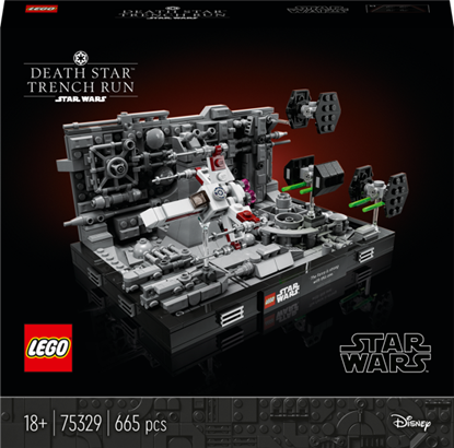 Изображение LEGO Star Wars 75329 Death Star Trench Run Diorama Constructor