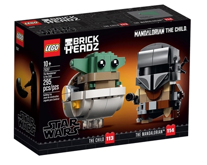 Attēls no LEGO BrickHeadz  Star Wars Mandalorianin i dziecko (75317)