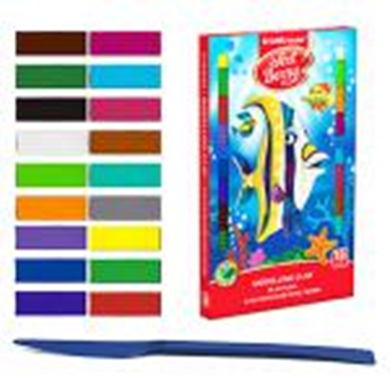 Picture of *Plastilīns 18 krāsas ArtBerry Aloe Vera,  ErichKrause,  324gr