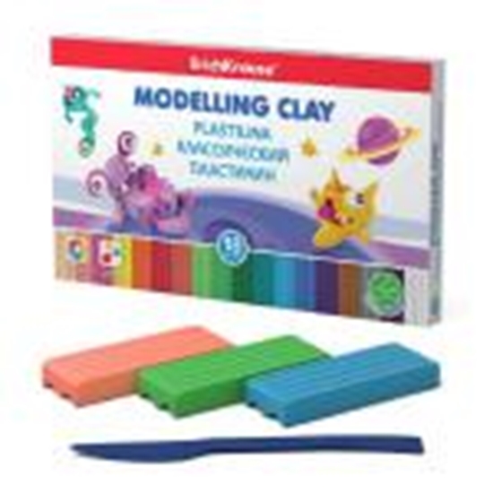 Picture of *Plastilīns 18 krāsas Monsters ErichKrause