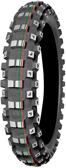 Picture of 120/80-19 MITAS Terra Force-MX MH 63M TT red & green Med-Hard