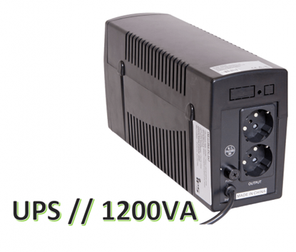 Picture of 1200 VA / 720W  Line-Interactive UPS | Nepārtrauktās barošanas bloks, akumulatori 2x7Ah