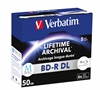 Изображение 1x5 Verbatim M-Disc BD-R Blu-Ray 50GB 6x Speed, Jewel Case