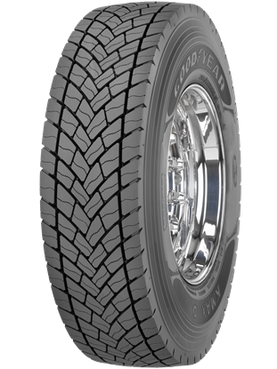 Picture of 315/70R22.5 GOODYEAR KMAX D G2 154L/152M M+S 3PMSF