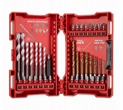 Picture of 39pc drill and impact bit set 4932479854 MILWAUKEE