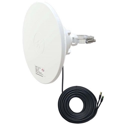 Attēls no 5G / LTE / CBRS 2x2MIMO antena, 1.7-4.2GHz, 2x 12dBi, IP67