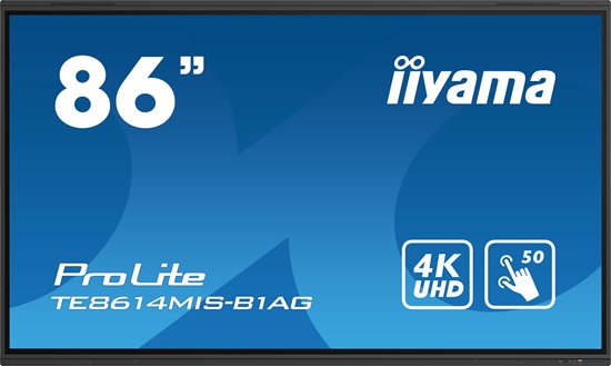 Изображение 86" iiWare11 , Android 13, 50-Points PureTouch IR+ with zero bonding, 3840x2160, UHD IPS panel, Multi-Screen Display, Metal Housing, Fan-less, Speakers 2x 8W + 2x 18W front and up facing, Microphone Array 8x, VGA, HDMI 4x