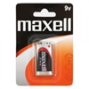Picture of 9V 6LR61 / 6F22  baterija 9 Volti Maxell Zinc-carbon 1B iepakojumā 1 gb.