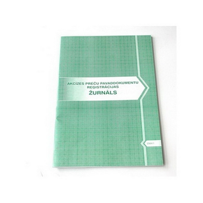 Picture of Veidlapa ABC JUMS Akcizēto preču pavaddokumentu uzskaites žurnāls, A4Ž 48lp