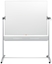 Изображение Abpusēja grozāma magnētiskā tāfele NOBO CLASSIC 150 x 120 cm, mobilais statīvs, baltā krāsa