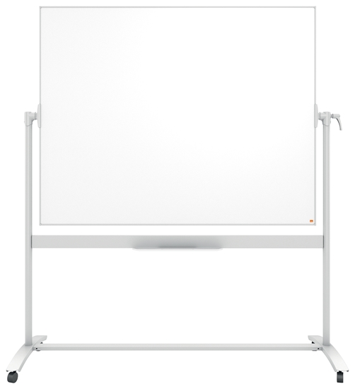 Изображение Abpusēja magnētiska tāfele NOBO Prestige, grozāma, 120 x 150 cm, emaljēta virsma, baltā krāsā