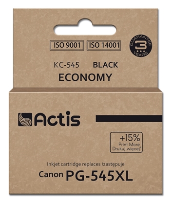 Picture of Actis KC-545 Ink Cartridge (replacement for Canon PG-545XL; Supreme; 15 ml; 207 pages; black).