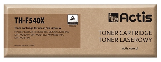 Picture of Actis TH-F540X toner (replacement for HP 203X HP203X CF540X; Standard; 3200 pages; black)