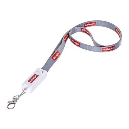 Attēls no Activejet Lanyard with 3-in-1 charging cable