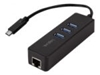 Picture of Adapter Gigabit Ethernet do USB 3.0 z hubem USB 