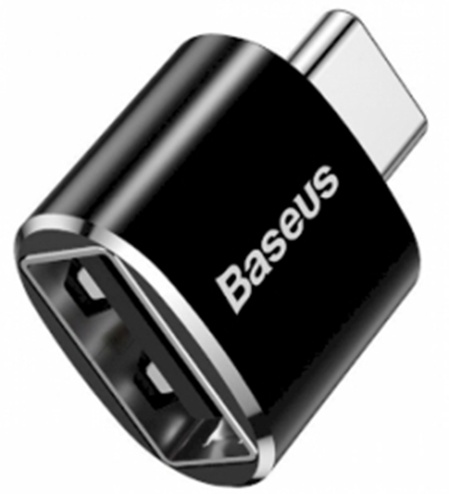 Picture of Adapteris Baseus USB Type-C Male - USB-A Black