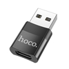 Picture of Adapteris Hoco UA17 USB-A to Type-C juodas
