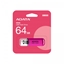 Picture of MEMORY DRIVE FLASH USB2 64GB/PINK AC906-64G-RPP A-DATA