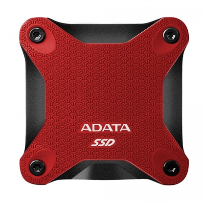 Attēls no ADATA SD620 External SSD 512GB Red